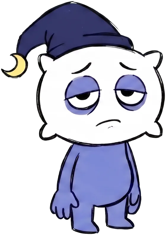 Nox, the tired mascot